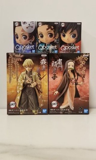 日本景品 日版 鬼滅之刃 Qposket Q posket 竈門炭治郎 冨岡義勇 竈門禰豆子 我妻善逸 模型 figure