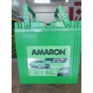 LEBIH TAHAN LAMA Battery AMARON GO (Silver Inside) 38B20L utk Kancil, Kelisa, Viva, Myvi, Bezza, Axi