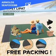 Foldable Camping Picnic Waterproof Mat 140 x 200cm