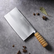 葉添-木柄系列 傳統菜刀-中式片刀 六寸半