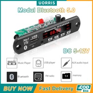 Mp3 Kit Modul Bluetooth versi 5.0 USB AUX Fm Ridio 12V Original Car Portable  Modul Bluetooth MP3 FM Radio TF Card USB AUX Kit Modul Bluetooth Audio Speaker