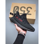 [TW FACTORY OUTLET] adidas Yeezy Boost 350 V2 Black Red CP9652 Men Women Kasut Lelaki Perempuan