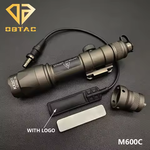 Sotac SF M600C M600 M300 Tactical Scout Light Rifle Weapon Flashlight LED Hunting Spotlight Momentar