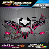 DECAL STICKER SCOOPY FI MD002