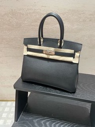 HERMES Birkin30 epsom 內縫 B刻  閒置未使用 大全套 。