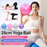25cm Mini Pilates Ball For Yoga Pilates Core Strength Glute Workout Balance Training Pilates Yoga Ba