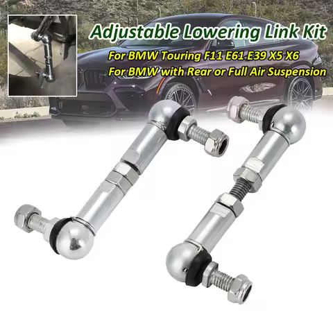 Adjustable Lowering Link For BMW Rear Air Suspension, Touring F11 E61 E39 X5 X6 for BMW 7 Series or 