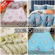 300-329 Kain Cadar Cotton Bidang 92 ” 100% Cotton/Open Meter (Kain sahaja)