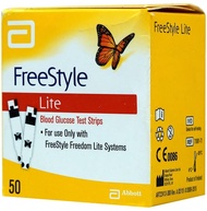 Abbott Freestyle lite glucose test strips 50 count