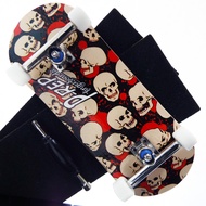 V2 PRO Performance Complete Wooden Fingerboard with Urethane Wheels - Skull 34mm