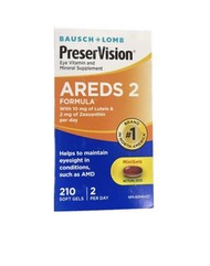 Bausch + Lomb PreserVision AREDS 2 Formula 210 Capsules