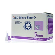BD MICRO FINE 5MM 100PCS