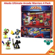Moose Akedo Ultimate Arcade Warriors - Warrior Collector 4 Pack - 14245 - 14250