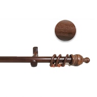Rod Langsir Gred A Wooden Rod 🔖28mm Langsir Hook Cangkuk Eyelet Loops Ring Pole Curtain Rod Wall Pin