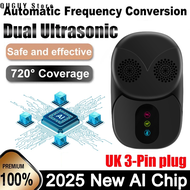超声波鼠害驱逐器720° Rat Repellent Smart Sensor Penghalau Tikus Birds Lizards Paling Berkesan Pest Control D