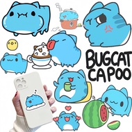 BUGCAT CAPOO UV transfer crystal sticker logo cup lunch box phone case luggage decoration tear off f