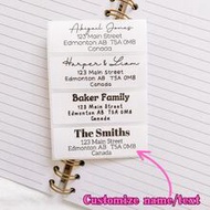 50pcs+ Personalized Address Labels | Wedding Return Address Stickers | Sticker Labels | Customized C