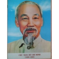 3D painting of Uncle Ho