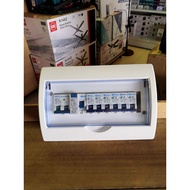 DB set 10way c/w 40a 2p elcb c/w 40a 2p mcb c/w 1p mcb *6 c/w mcb bar (db completer set) gls elcb / 