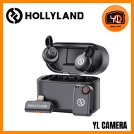 Hollyland LARK M2S DUO 2-Person Wireless Microphone System with USB-C Connector for Mobile Devices (