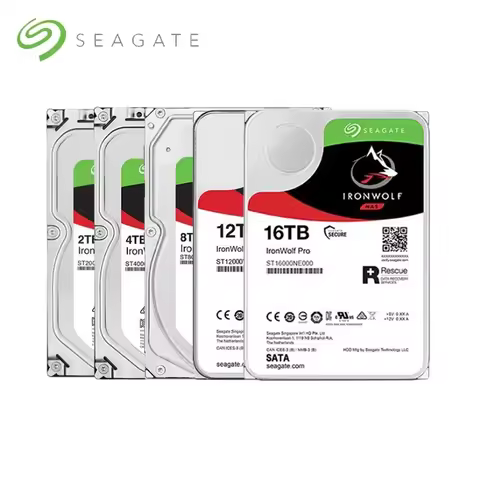 For Seagate IronWolf Pro OEM 3.5" SATA HDD 4TB/6TB/8TB/10TB/12TB/16TB NAS RAID Storage Drive With Da