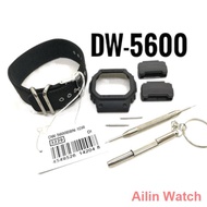 analog watch ۞㍿◕( ) ORIGINAL CASIO G-SHOCK BEZEL AND BAND FOR DW-5600 . NYLON STRAP