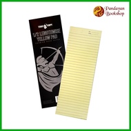 ❐  ✉ True Copy 1/2 LENGTHWISE YELLOW PAD PREMIUM BOOK PAPER 80 Leaves