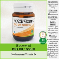 [BlackMores] VIT D3 1000 IU - BIO D3 1000IU - for Bone Health