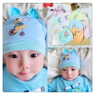 Barang Baby Topi Newborn Baby Hat Cap Topi Baby Boy Topi Baby Girl Soft Cotton Cute Design Bear Ears