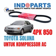 VAN BEL VANBELT FANBELT 4PK 850 TOYOTA SOLUNA Belt AC