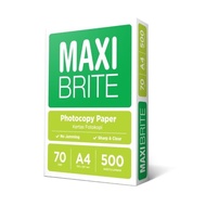HVS F4 A4 Paper 70 gr 70 gsm 70gsm 70gram MAXI BRITE - 70gsm