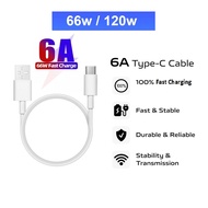 66w/120w Cable For Vivo 6A Cable Flash Charge Data USB Cable Support 33w 44w 66w Flash Charge 2.0