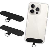 SHANSHUI Phone Tether Pad, 2 Pack Tether Tab Patches for Phone Lanyard Compatible with iPhone & All 