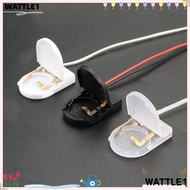 WTTLE 1/2/5pcs CR2032  Cover Plastic With ON/ Switch Tool Parts Battery Storage Box