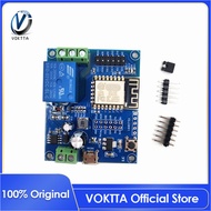 VOKTTA DC5-80V ESP8266โมดูลรีเลย์ WIFI ESP-12F แหล่งจ่ายไฟบอร์ดพัฒนา