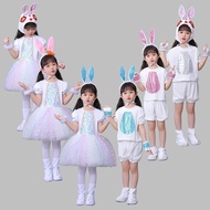 New Bunny Show Animal Bunny Dance Cartoon Gauze Skirt Bunny Skirt Bunny Show Animal Bunny Dance Cart