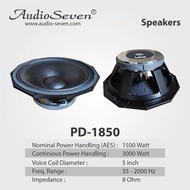 komponen componen speaker audio seven pd 1850 original