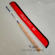 Oregon Rawit Tenkara 180 210 240 270 300 360 Joran Tegek Ruas Pendek Bahan Carbon Action Medium Lent