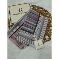 Premium pattern square free box Azara buckle scarves
