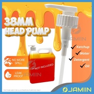 38mm Pump Dispenser Refillable Empty Bottle Pump Dispensing Shampoo Lotion Hand Foam Pump Cap Dispen