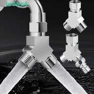 TN5WC4 Water Pipe Adapter, 3 Way Rustproof Y-Valve Diverter, Long Service Easy To Install Female/Mal