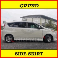 👍FITTING CUN👍 Perodua Alza 2010 - 2013 SE Side Skirt/SE Skirting/ SE Side Bodykit