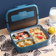 [Bento Box] Bento Box Stainless Steel Bento Box 304 Stainless Steel Bento Box Compartmented Bento Bo