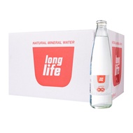 Long Life Sparkling Natural Mineral Water 330ML (Glass) (Case Of 24)