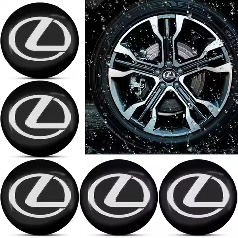 4Pcs 56MM Car Wheel Center Hub Cap Stickers Rim Emblem Car Styling For Lexus GX460 CT200H ES Fsport 