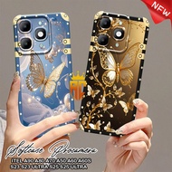 CASE ITEL A90 A80 A70 A50 A60 A60S S23 S23 ULTRA S25 S25 ULTRA . Luxury Floral Frame Fashion Case - 