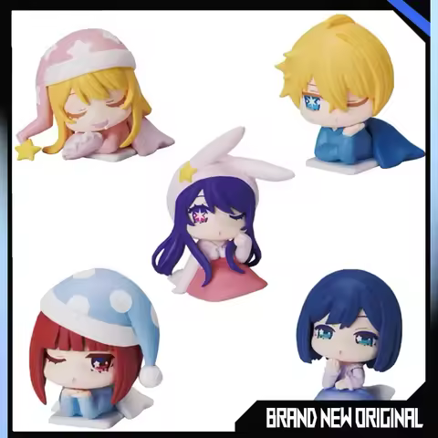 STASTO Oshi No Ko Action Figures Model Ruby Hoshino Aqua Hoshino Hoshino Ai Sleep Gashapon Collectib
