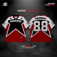 HEROICLIMITED KIDS JERSEY VINTAGE KIDS STAR 88 - KIDS JERSEY SERIES NUMBER - REGULAR KIDS JERSEY - R