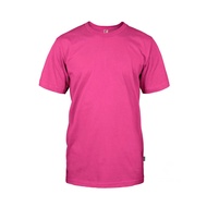 TSHIRT KOSONG LENGAN PENDEK LELAKI MICROFIBER ROUND NECK T SHIRT PINK BAJU KOSONG PLAIN T SHIRT BAJU T SHIRT KOSONG