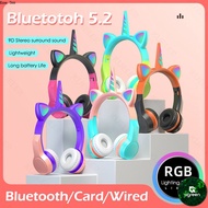 AC Unicorn Wireless Headphone 5.2 Bluetooth Headphones Foldable Hifi Noise Cancelling Headset with M